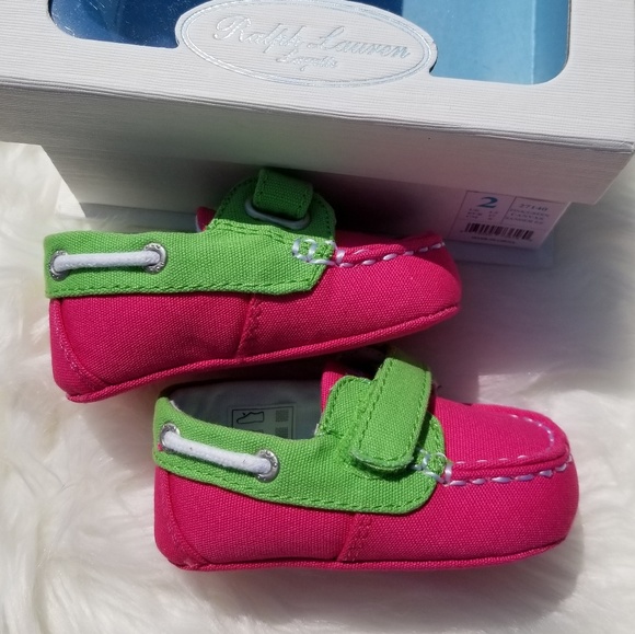 Polo Ralph Lauren Other - POLO Ralph Lauren Slip on Walking Crib Canvas